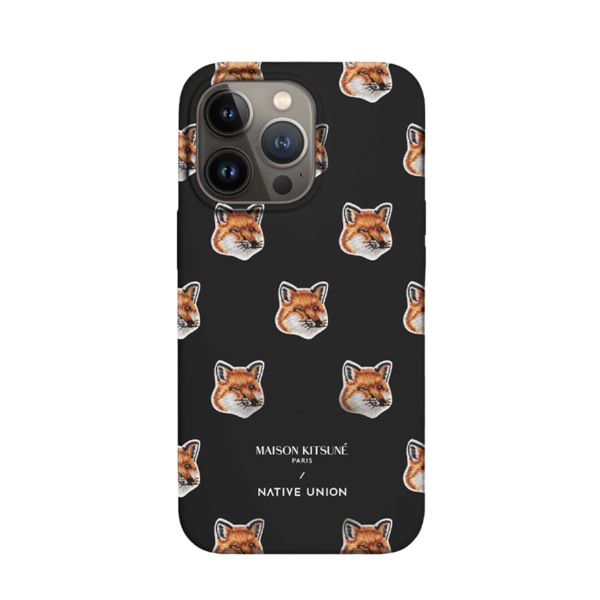 【MAISON KITSUNE x NATIVE UNION】CAFE KITSUNE CASE IPHONE 13 Native Union x Maison Kitsune Cafe Kitsune Case for iPhone