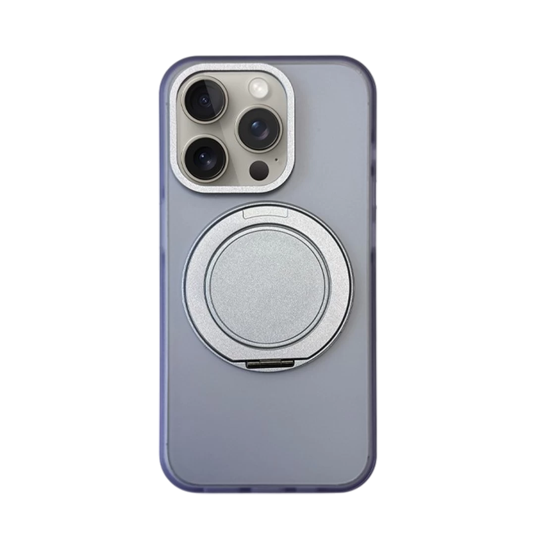 360 Rotating Frosted Case With MagSafe For iPhone