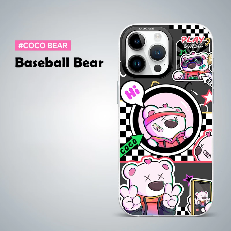 Coco Bear Case Baseball Bear