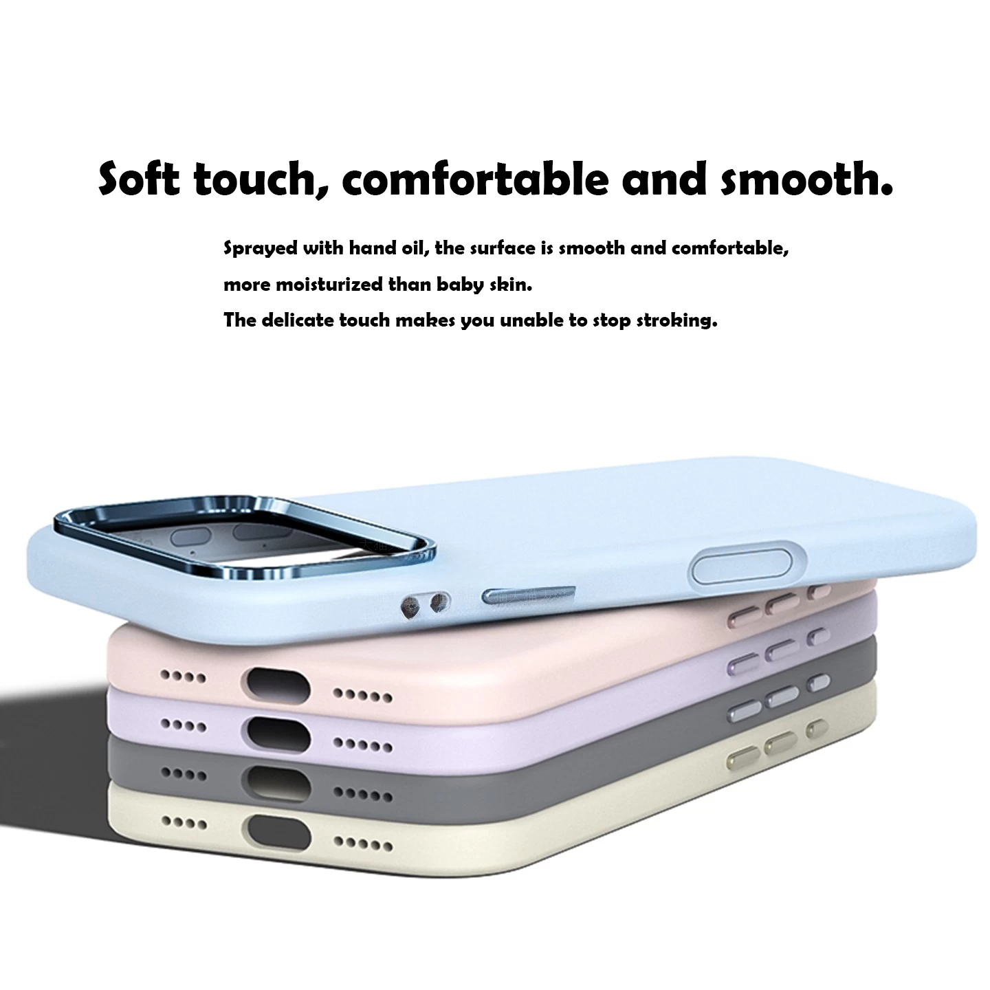 Creamy Liquid Silicone Case