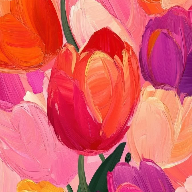 Spring Blossoms Glossy