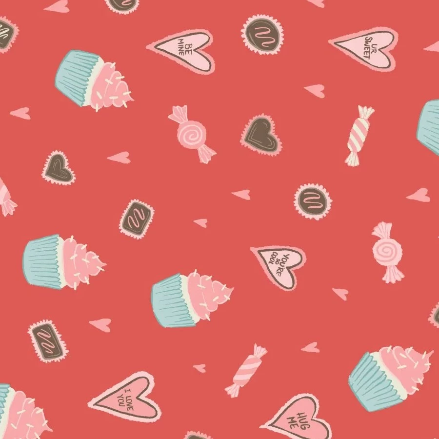 Sweet Valentines Candy Glossy