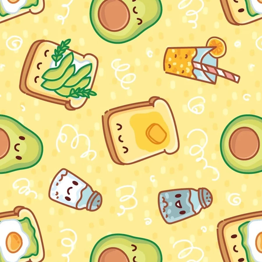 Avocado Breakfast Glossy