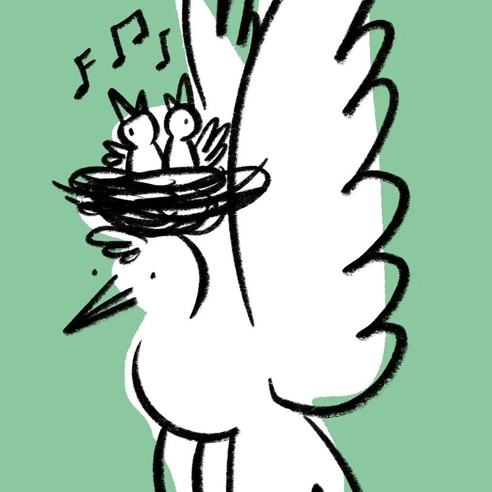 Singing Birds Glossy