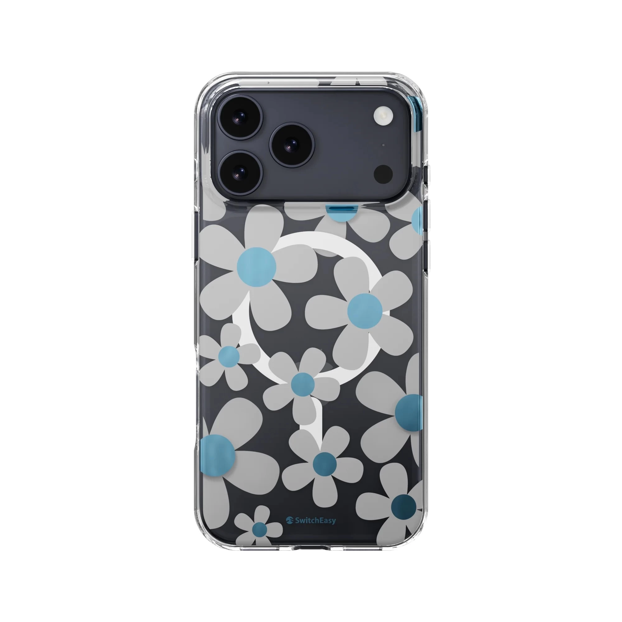 Fleur 3D Patterned Shockproof Blue
