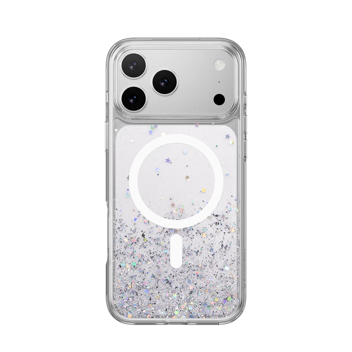 SwitchEasy Starfield 3D Glitter Resin Case With MagSafe For iPhone