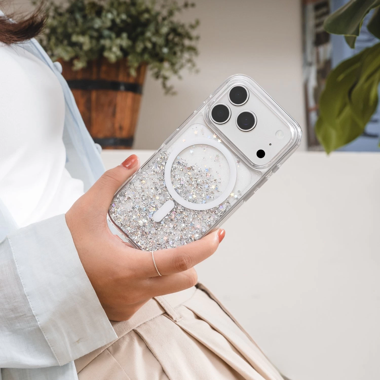 Starfield 3D Glitter Resin Case