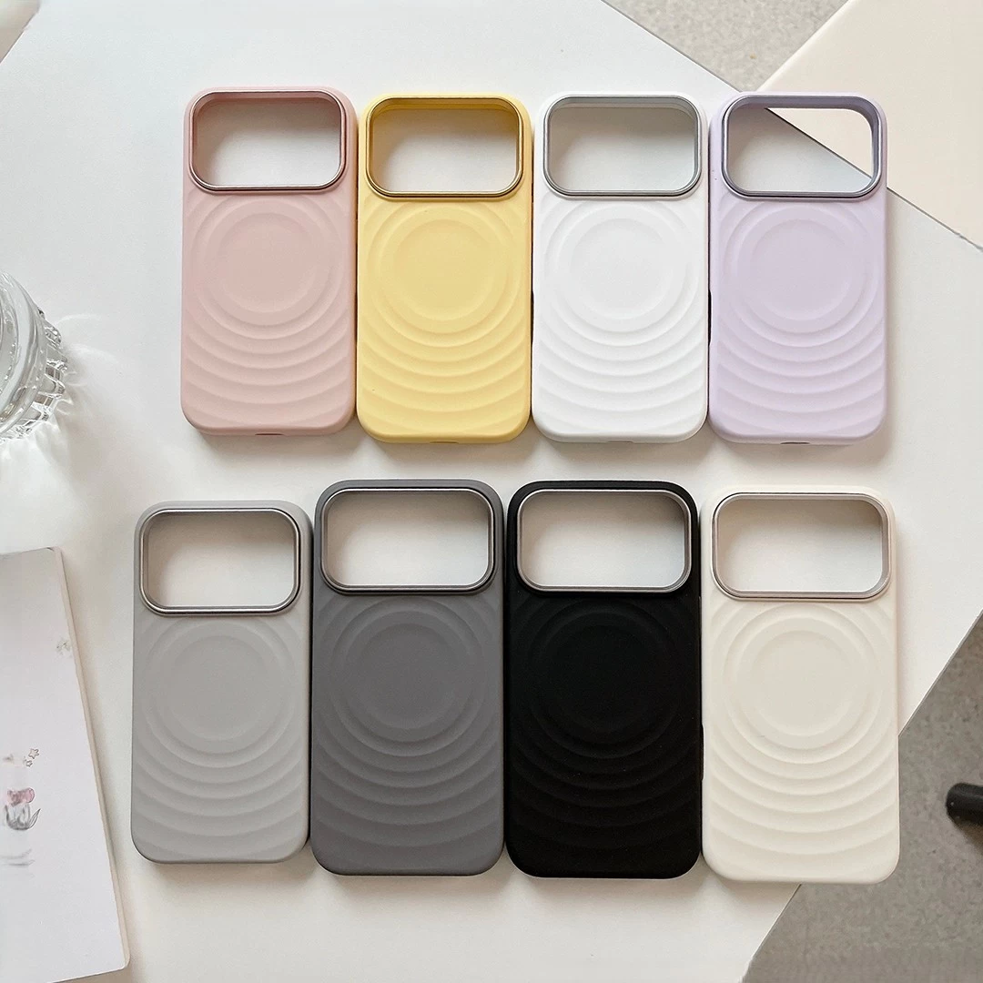 Metal Frame Ripple Case