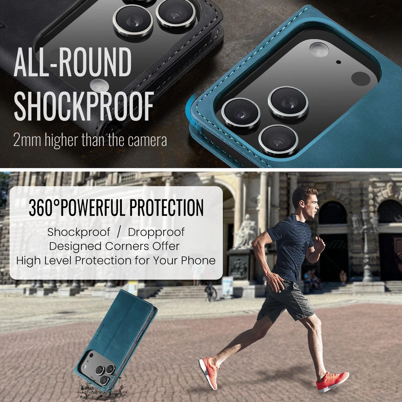 013 Multifunctional Horizontal Flip Leather Case