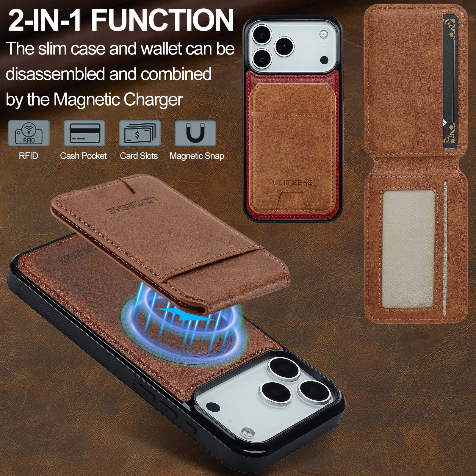 L3 Leather Wallet Case