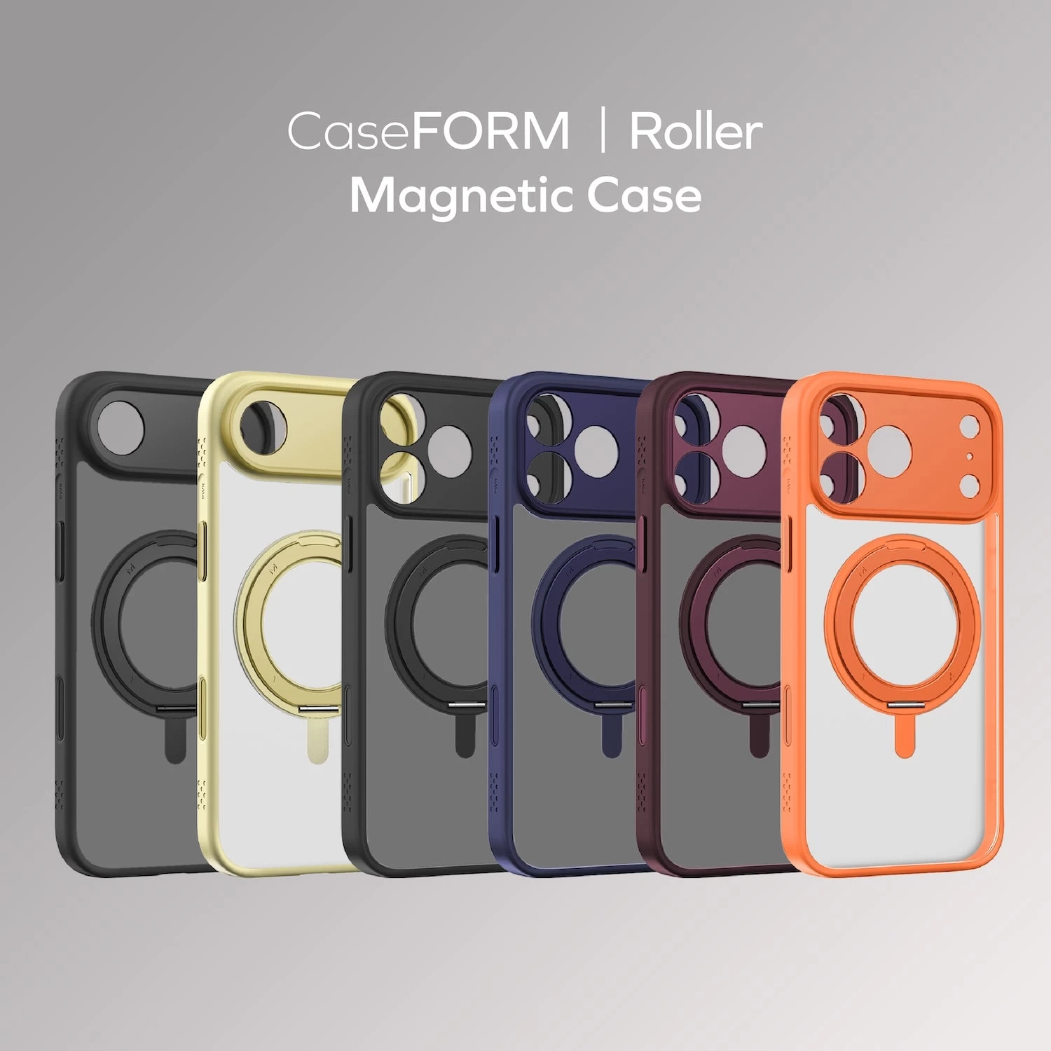CaseForm Roller Magnetic Case