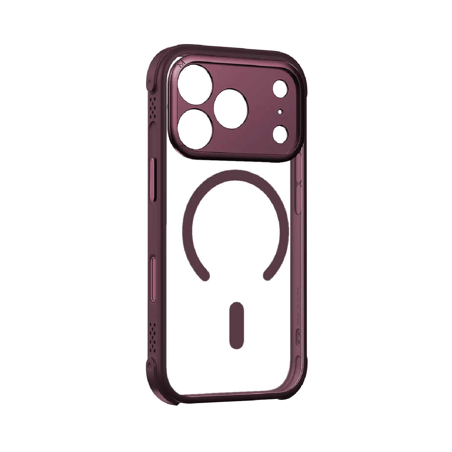 CaseForm Air Magnetic Case Bordeaux Red