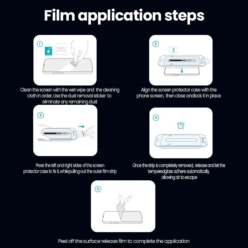 HD Tempered Glass For iPhone