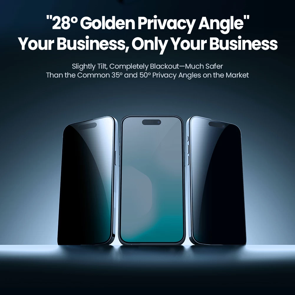Privacy Tempered Glass For iPhone