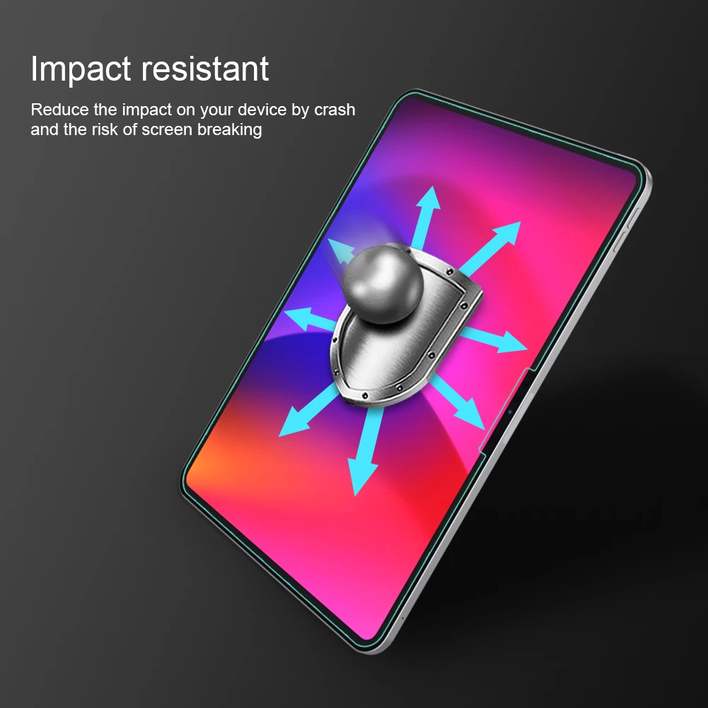 H+ Anti-explosion Tempered Glass For iPad