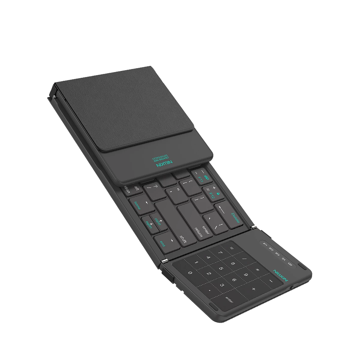 Cube Pocket Foldable Bluetooth Keyboard with Touchpad