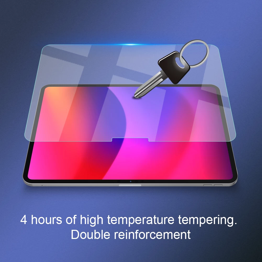 H+ Anti-explosion Tempered Glass For iPad