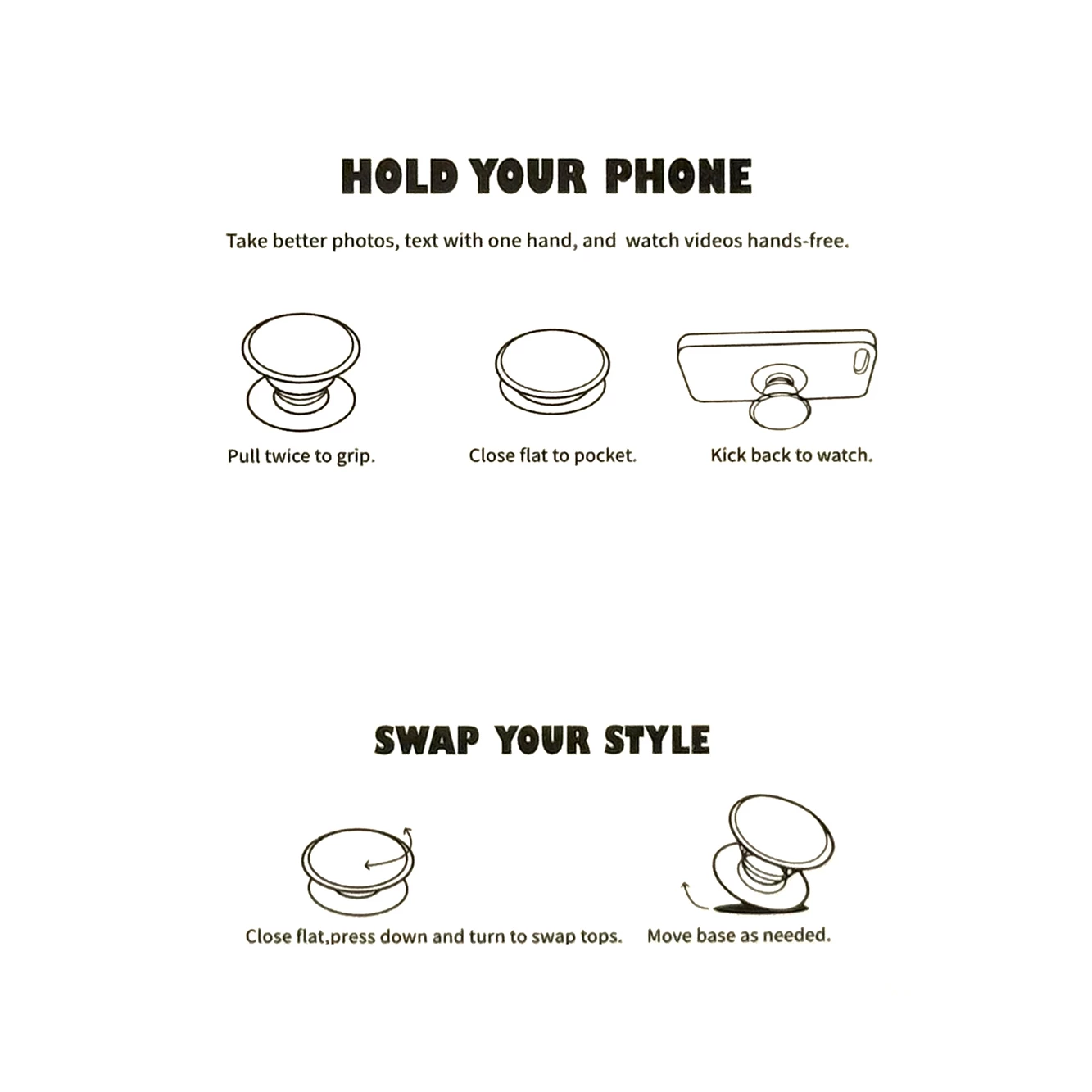 Quicksand Kuromi Grip