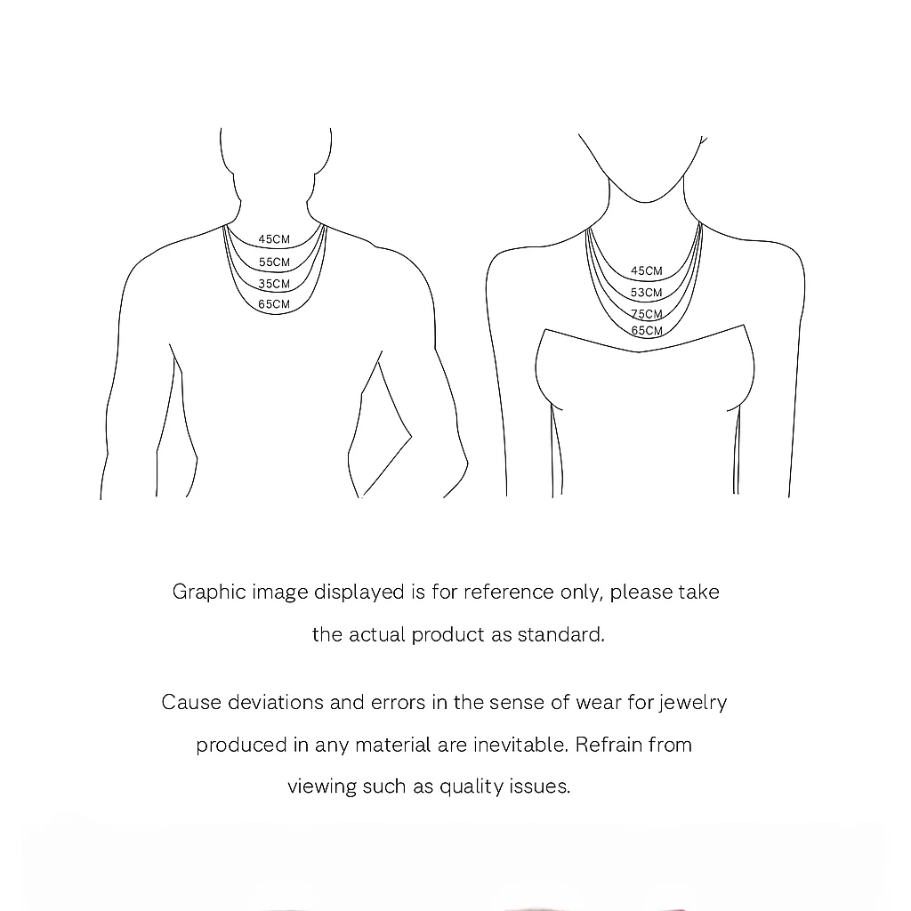 Diamond-shaped bamboo-style necklace