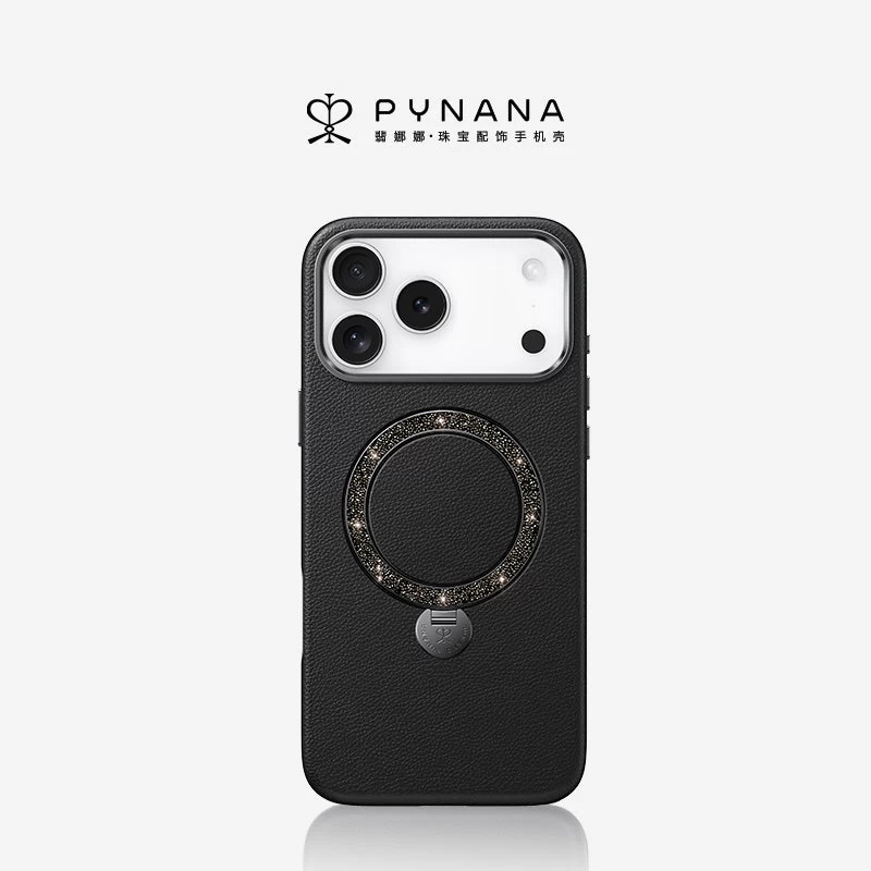 PYNANA Crystal Circle Series Midnight Black