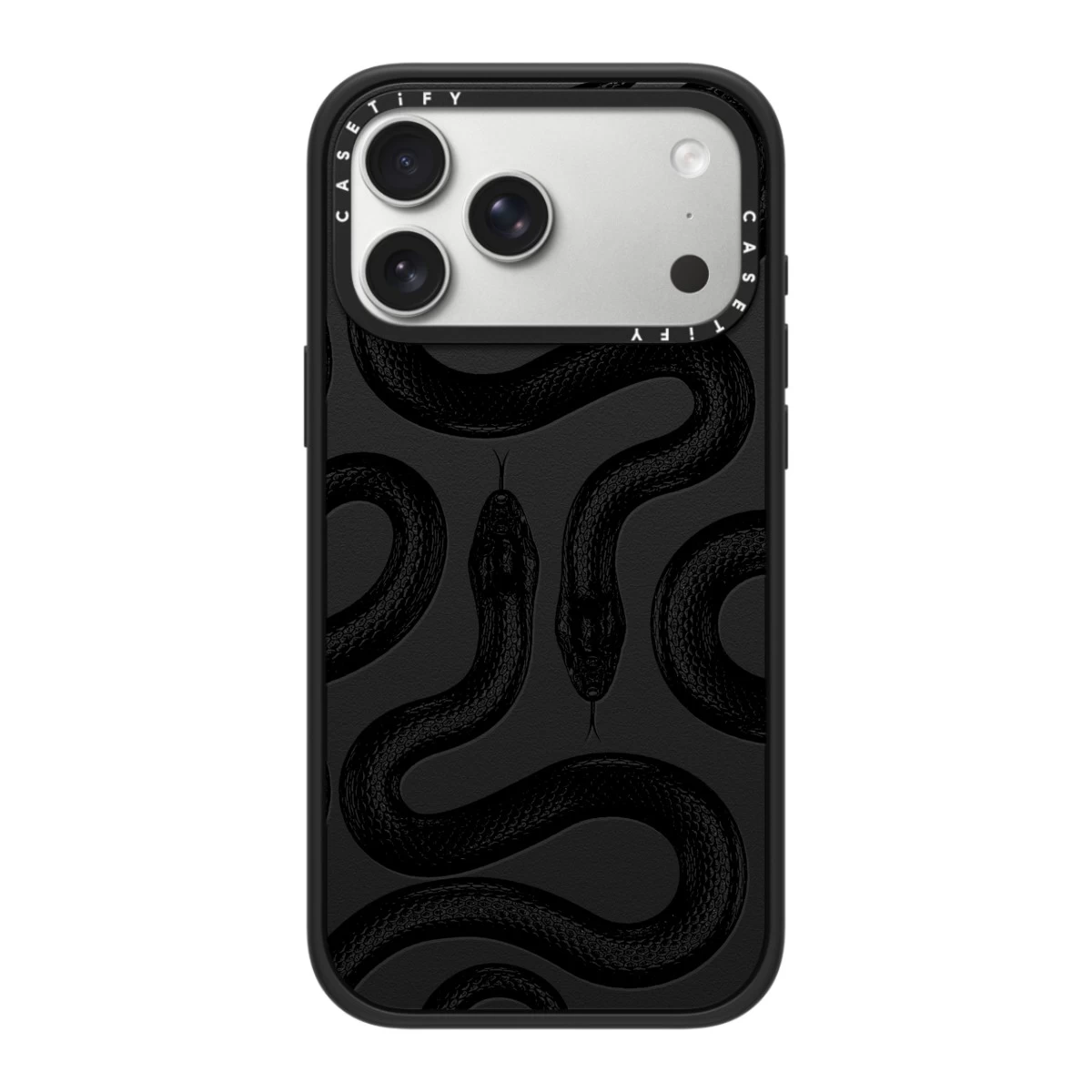 Black Kingsnake Case Matte Black