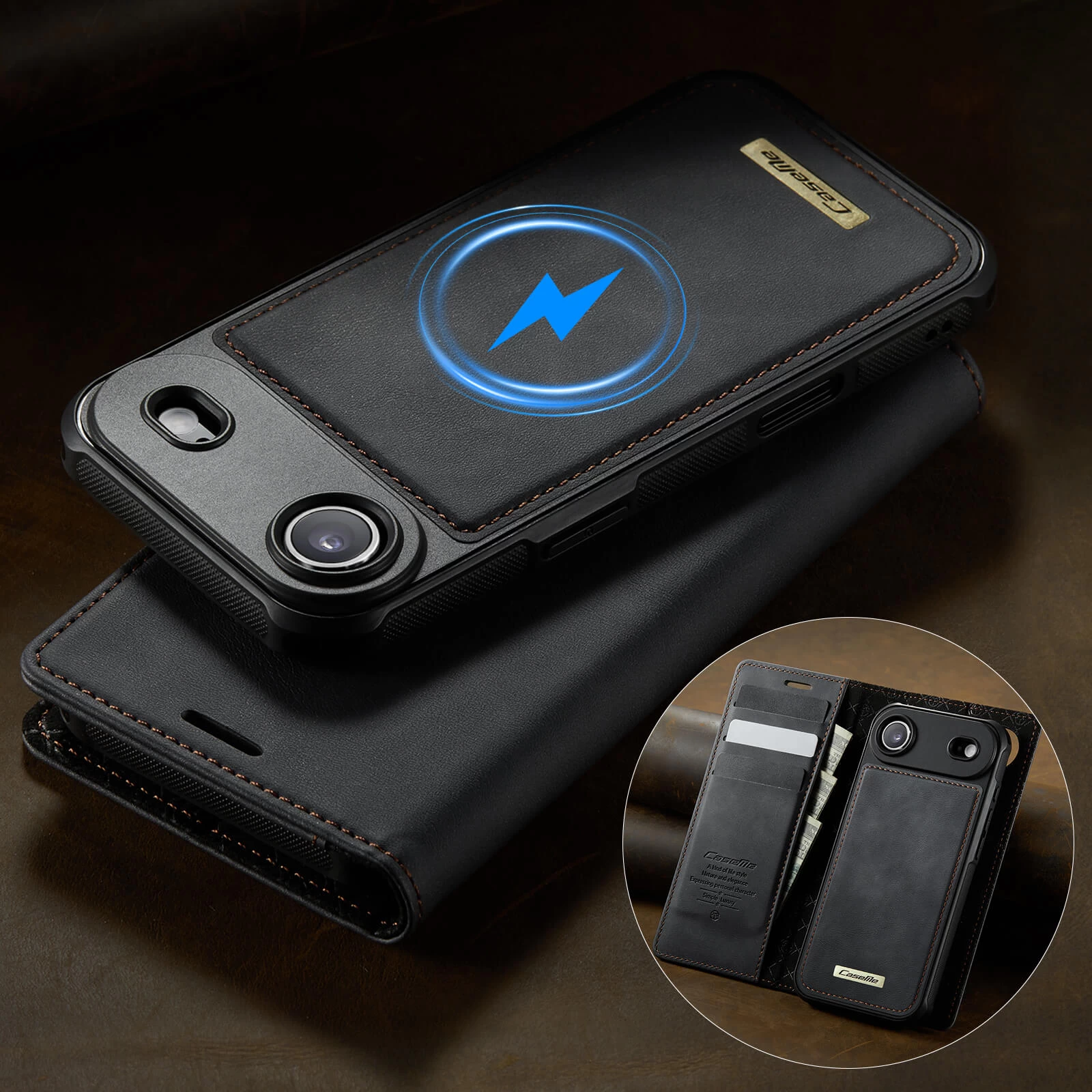 Multifunctional Horizontal Flip Leather Case