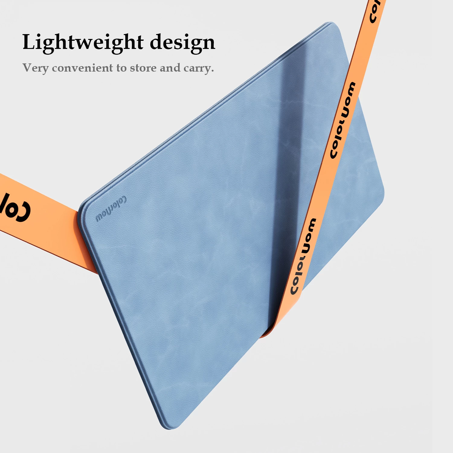 Italian Suede Foldable Portable Table