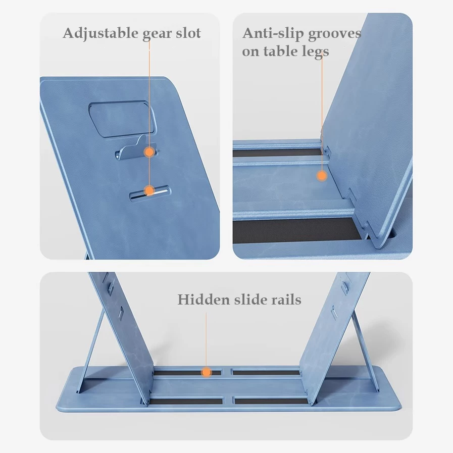 Italian Suede Foldable Portable Table