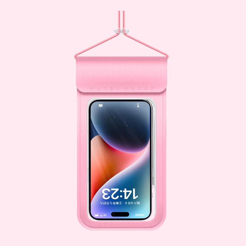 Waterproof Phone Case Pink