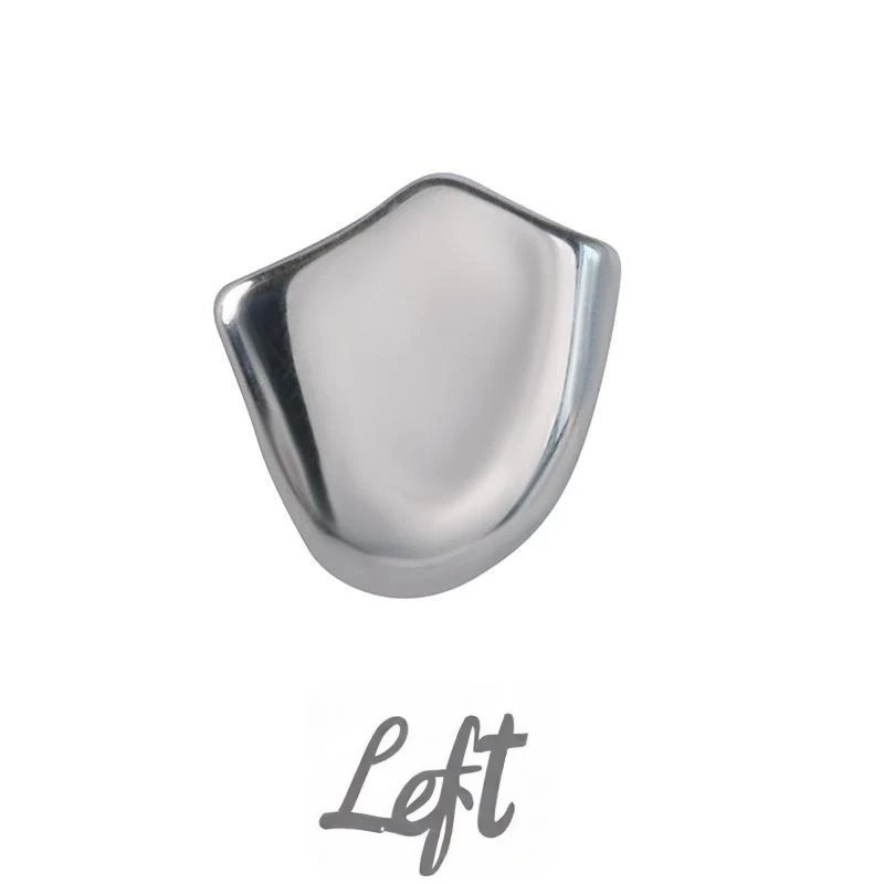 Asymmetrical Shield-like stud earring Left