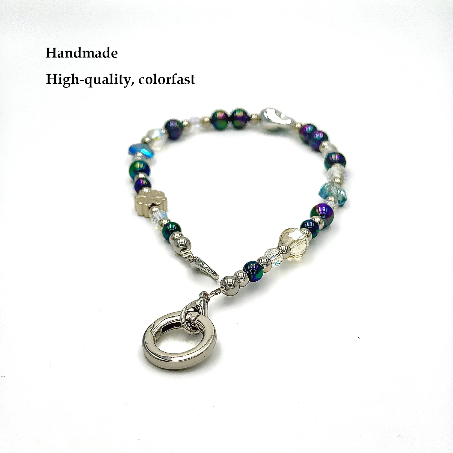 Iridescent Black Pearl Bracelet