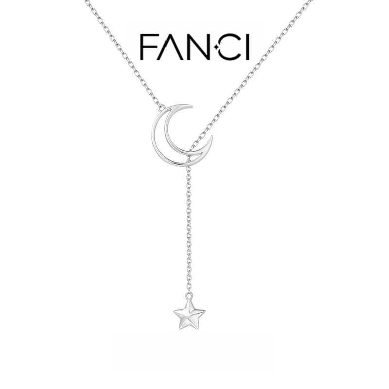 Moonlit Shooting Star Necklace