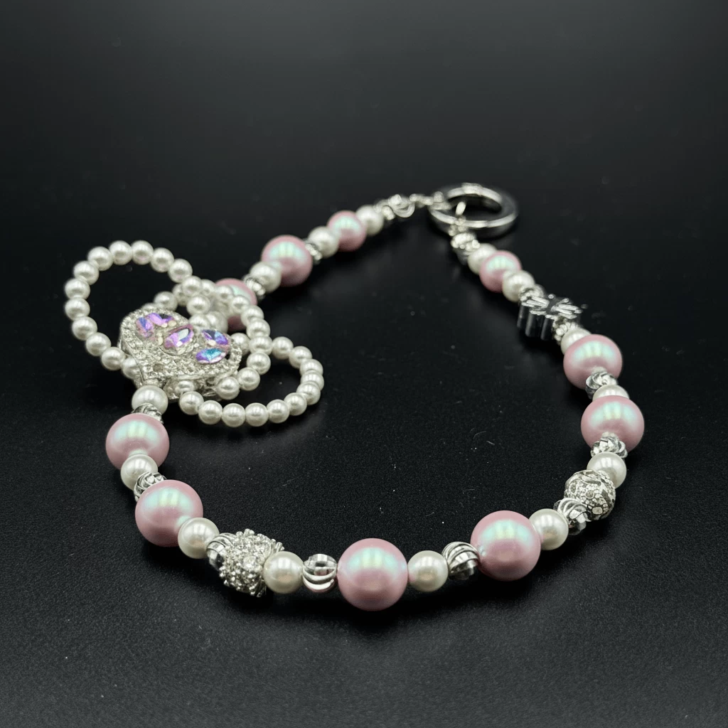 Misty Purple Pearl Charm