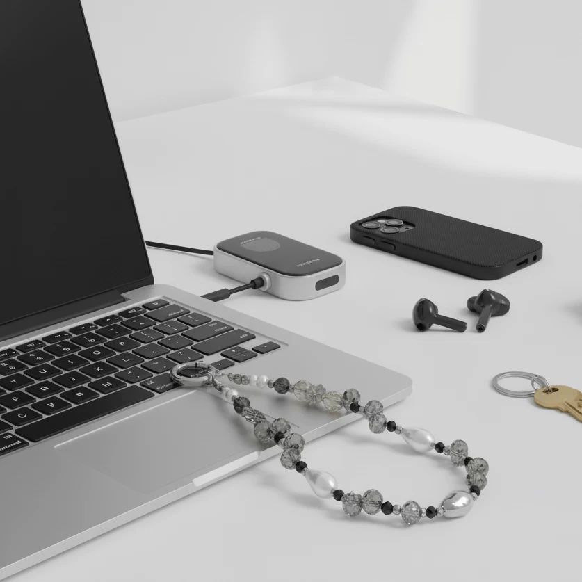 Black Crystal Baroque Charm