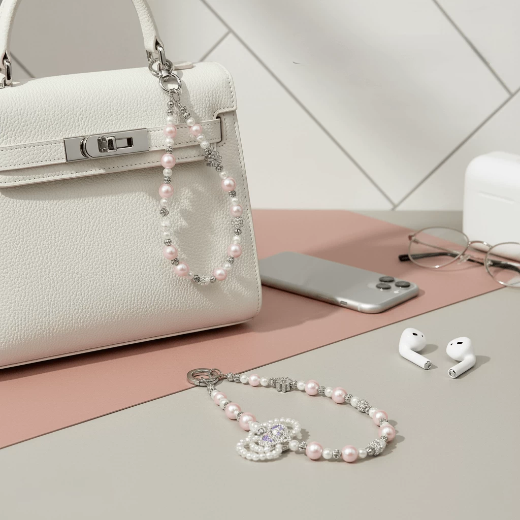 Misty Purple Pearl Charm