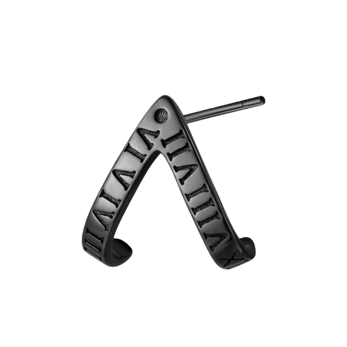 Triangle Hook Roman Numeral Earrings