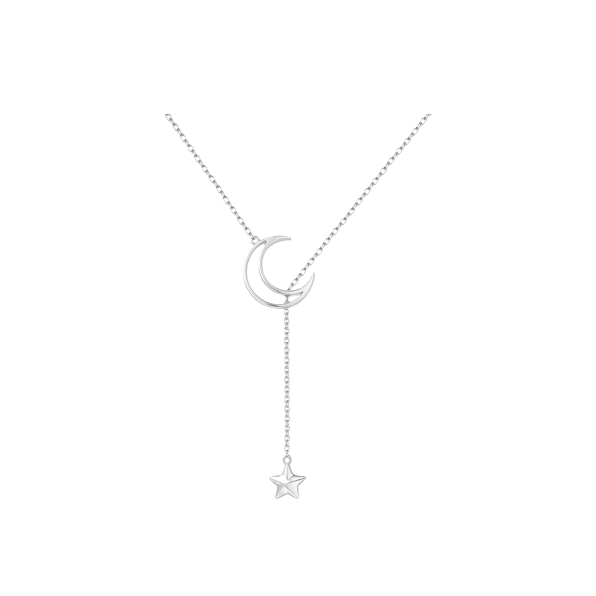Moonlit Shooting Star Necklace