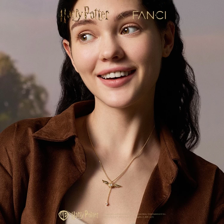 Harry Potter Golden Snitch Sterling Silver Necklace 