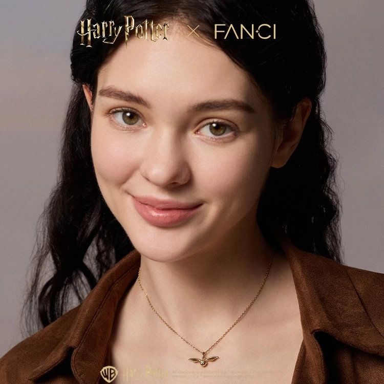 Harry Potter Golden Snitch Necklace Classic Style