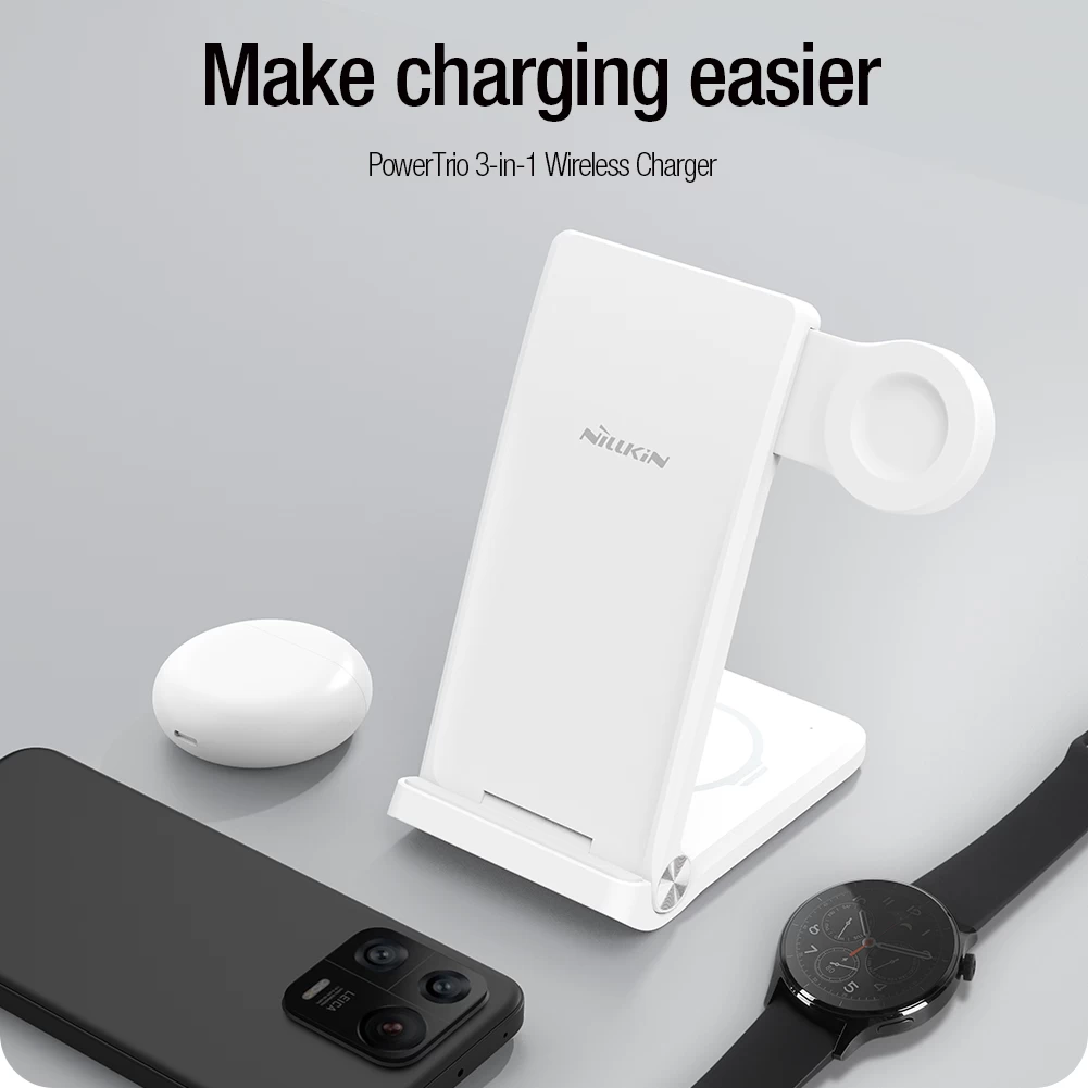PowerTrio 3-in-1 Wireless Charger