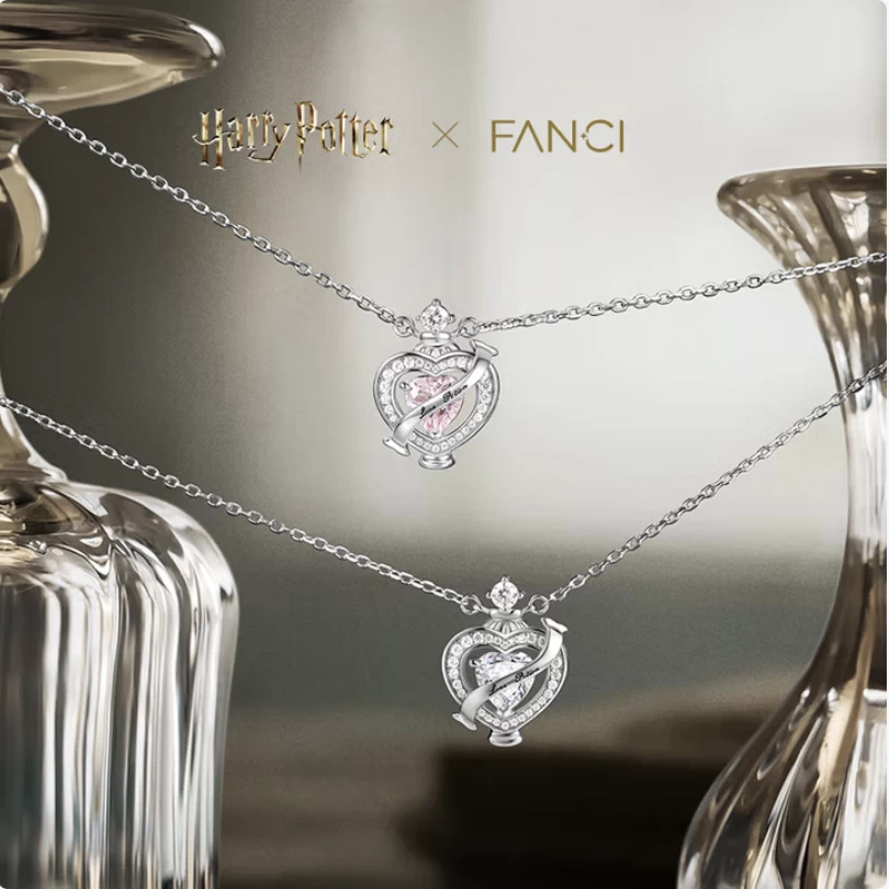 Love Potion Silver Necklace