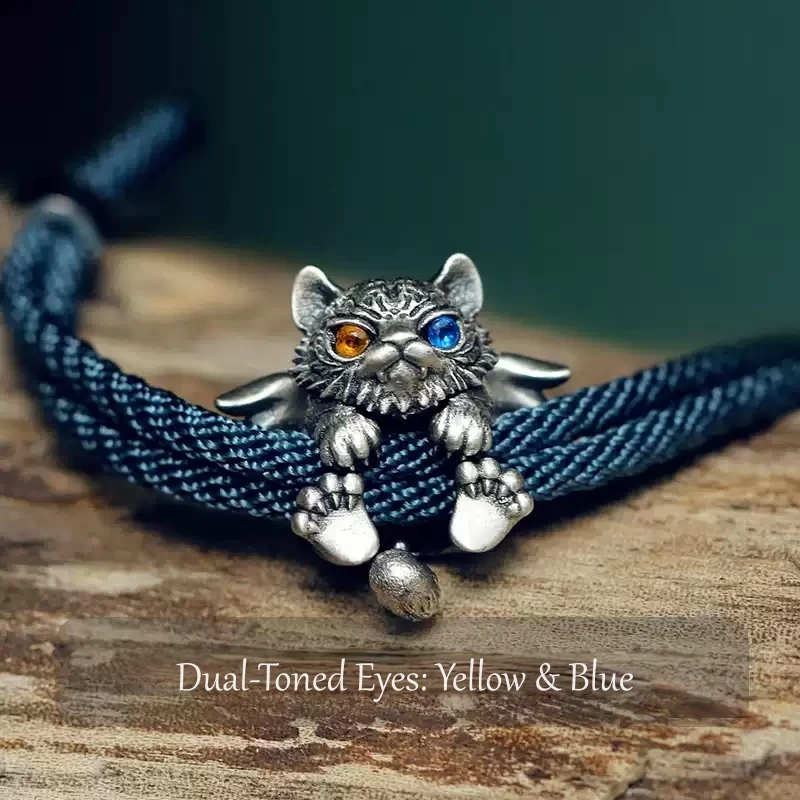 RAINKLAND “Tiger Within” Vintage Bracelet Yellow Blue