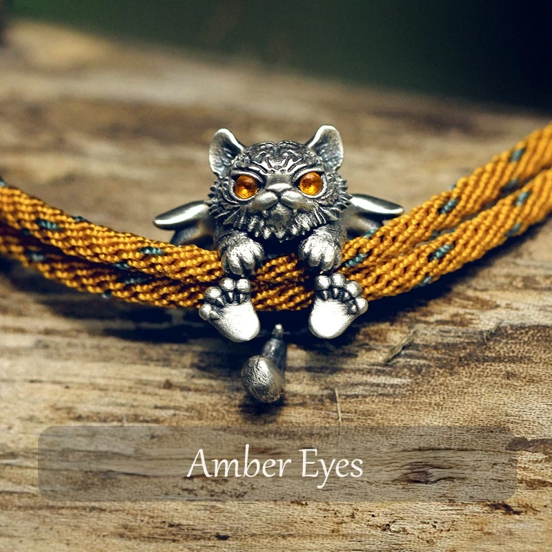 RAINKLAND “Tiger Within” Vintage Bracelet Amber