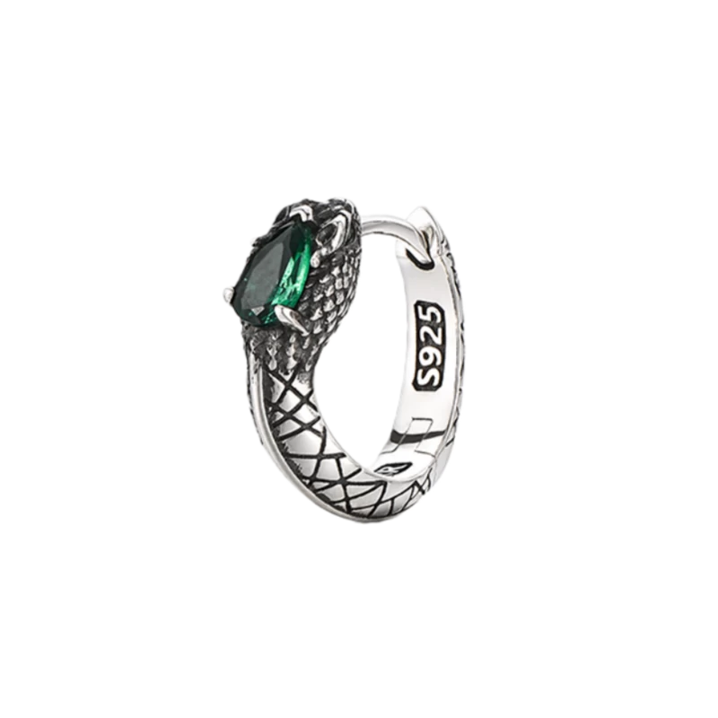 IDEAGEMER Ascendant Serpent Earrings