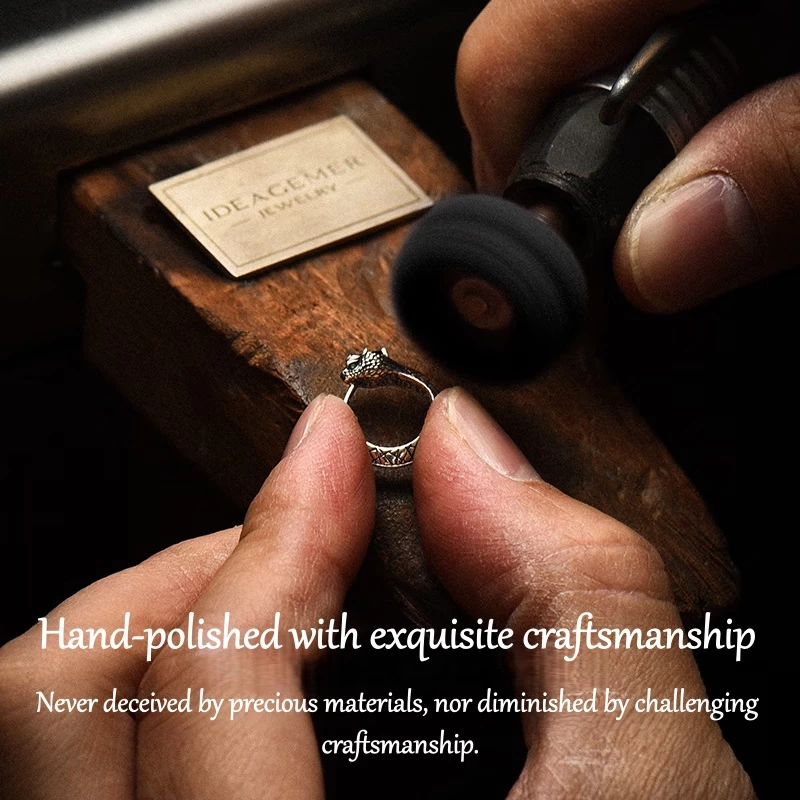 IDEAGEMER Ascendant Serpent Earrings