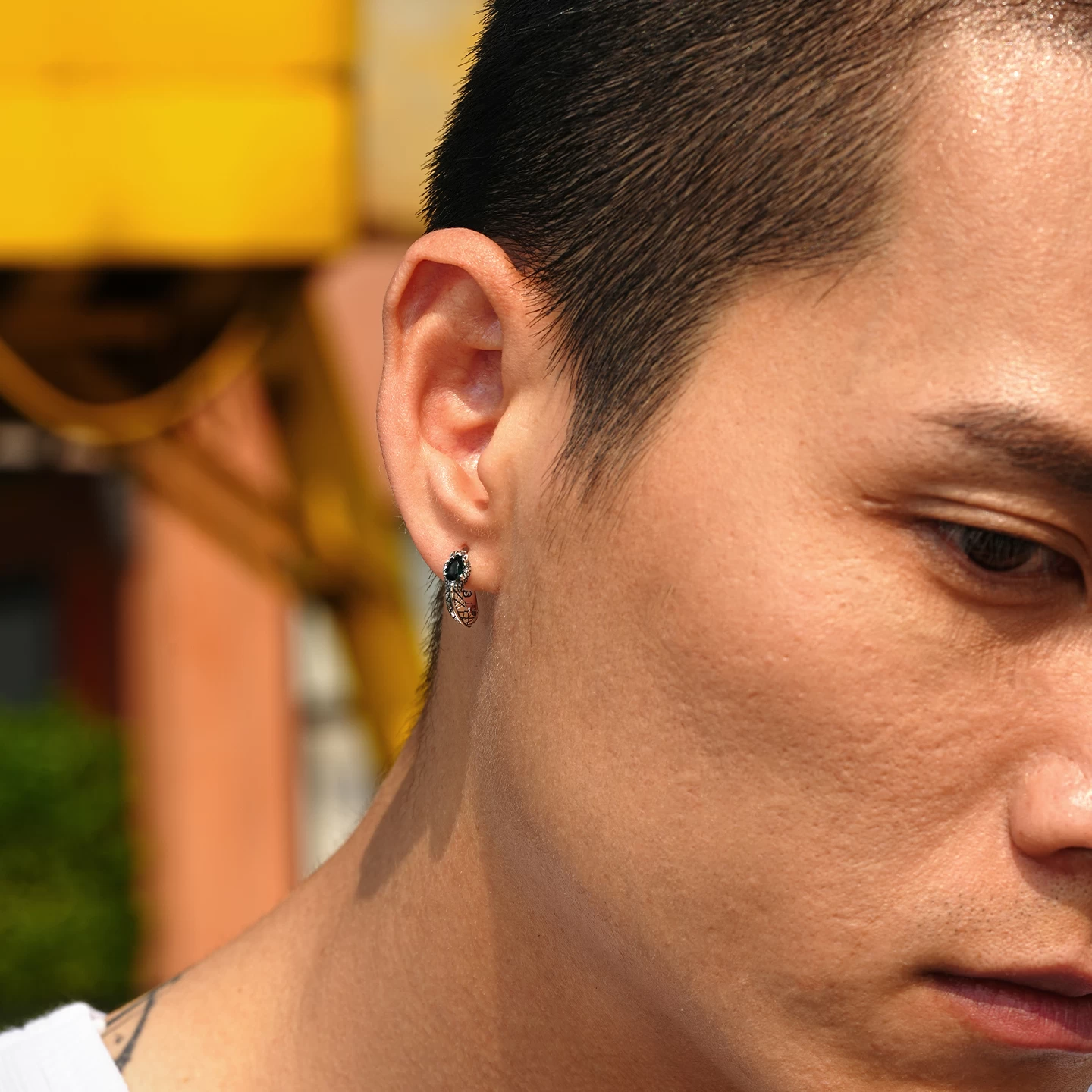 IDEAGEMER Ascendant Serpent Earrings