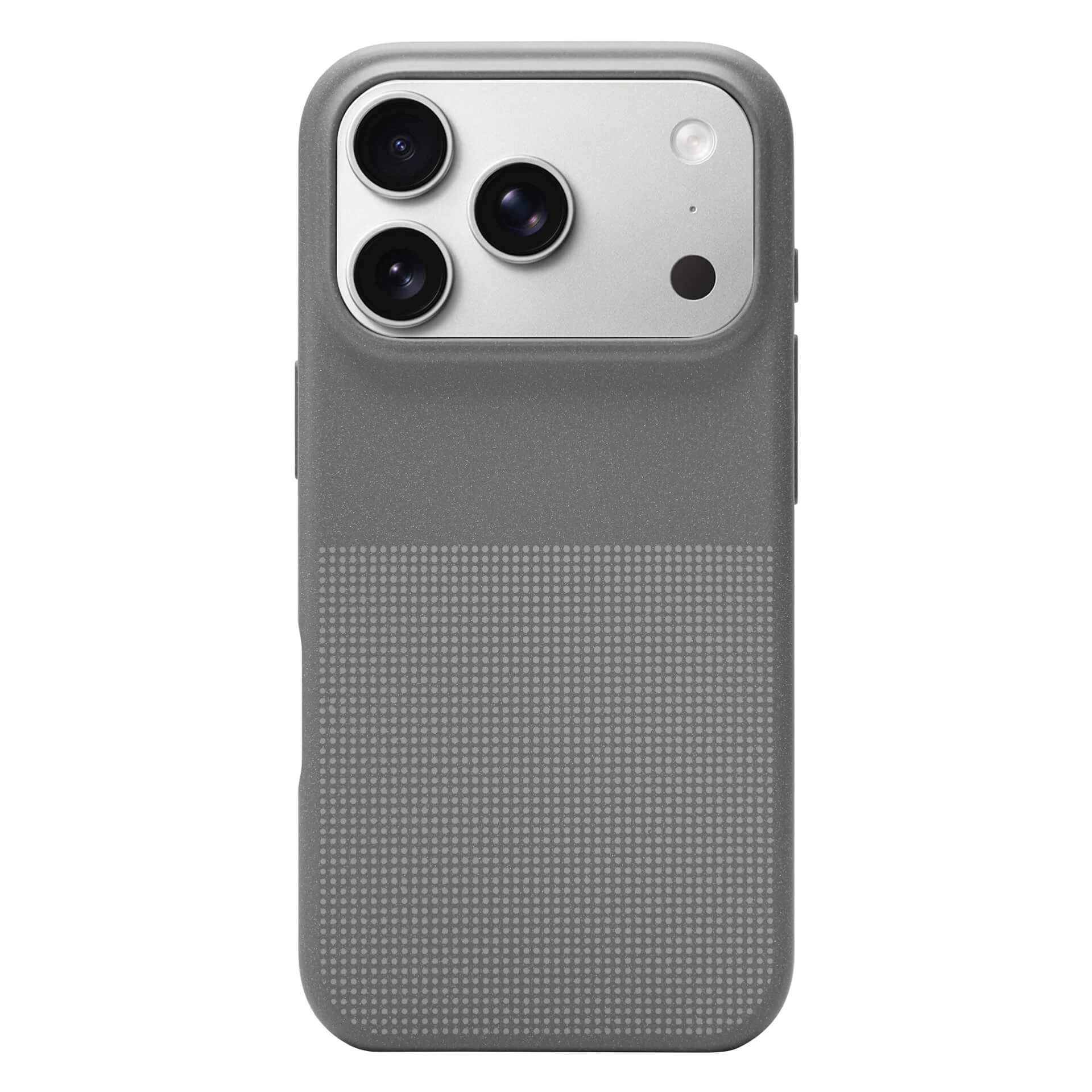Polka Dot Sandstone Case Gray