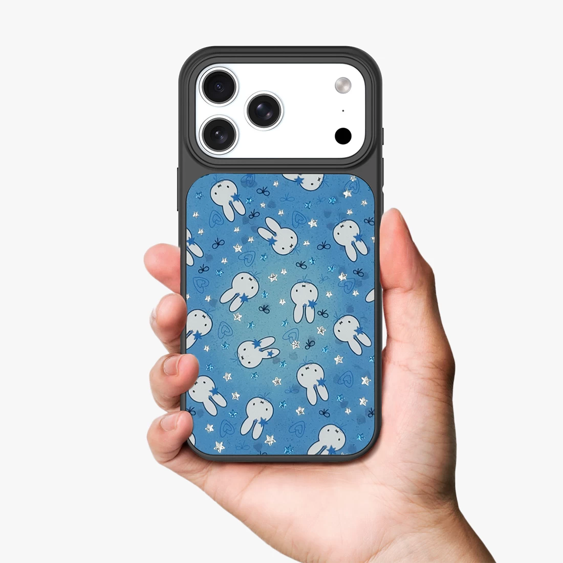 Bunny in the Blue Starry Sky