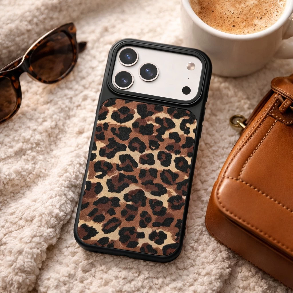 Brown Leopard Print
