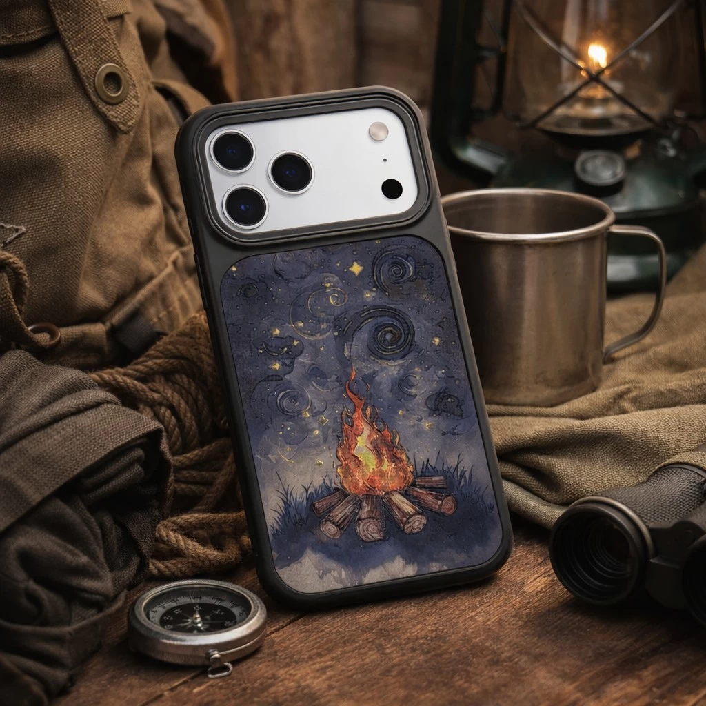 Fire Under The Starry Sky